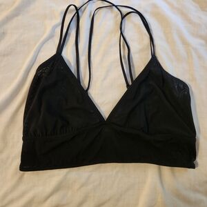 Black Sheer Parade Bralette